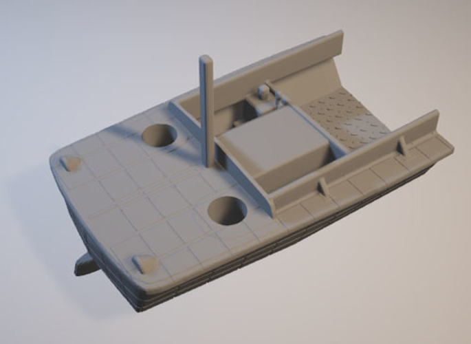 US landingcraft -stl file- 3D print model 3D print model 3D Print 199632