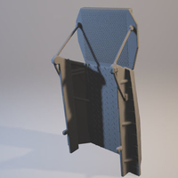 US landingcraft -stl file- 3D print model 3D print model - Thumbnail 8