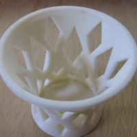 Hyperboloid with base, desktop pencil holder - Thumbnail 9