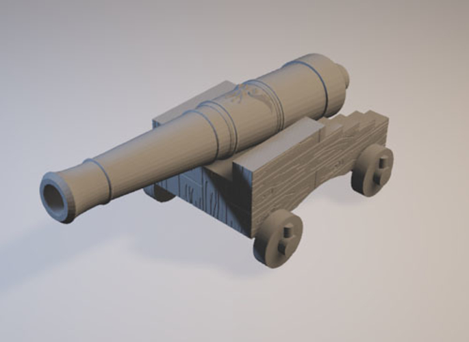 cannons harpoon and more for 3d printing -STL file- 3D Print 200012