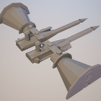 cannons harpoon and more for 3d printing -STL file- - Thumbnail 4