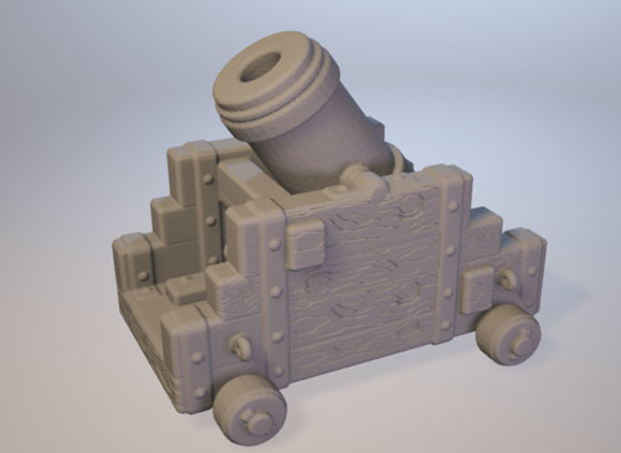 cannons harpoon and more for 3d printing -STL file- 3D Print 200015