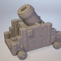 cannons harpoon and more for 3d printing -STL file- - Thumbnail 5