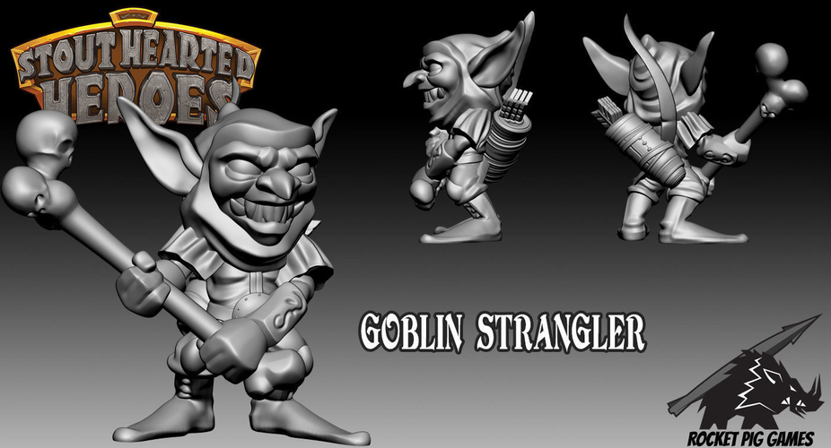 Rocket Pig Games Goblin Strangler 3D Print 200033