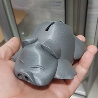 Small Piggy Bank 3D Printing 200035