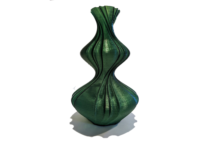 Spiral Genie Vase 3D Print 200065