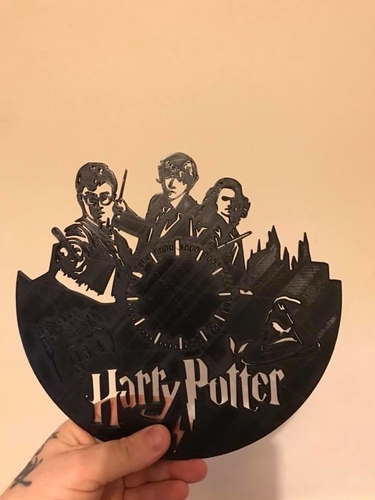 Harry Potter clock  3D Print 200066