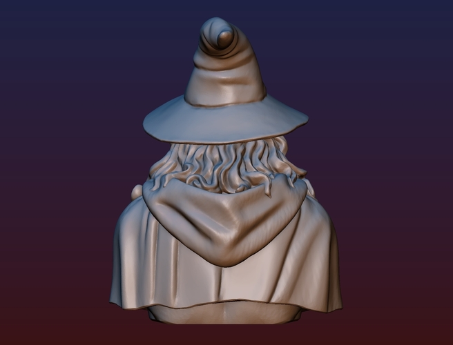 Gandalf Bust 3D Print 200079