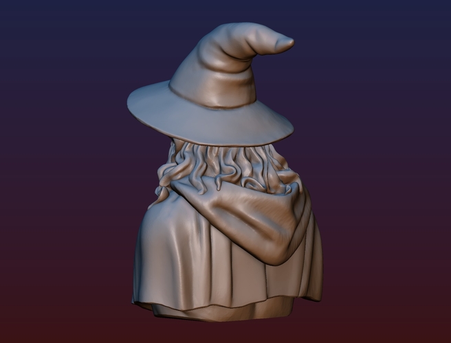 Gandalf Bust 3D Print 200087