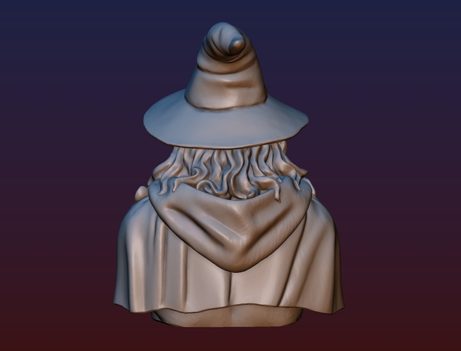 Gandalf Bust 3D Print 200088