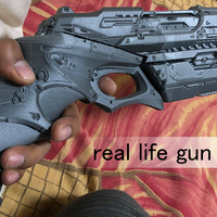 sci fi gun ready to print - Thumbnail 1