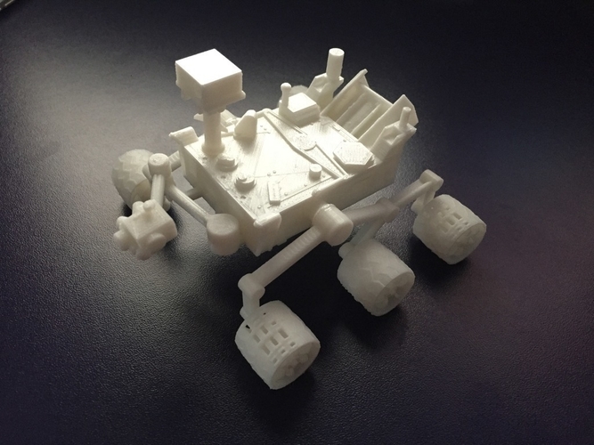 Curiosity Rover 3D 3D Print 200228