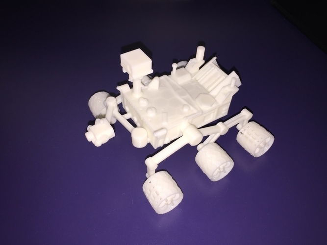 Curiosity Rover 3D 3D Print 200229