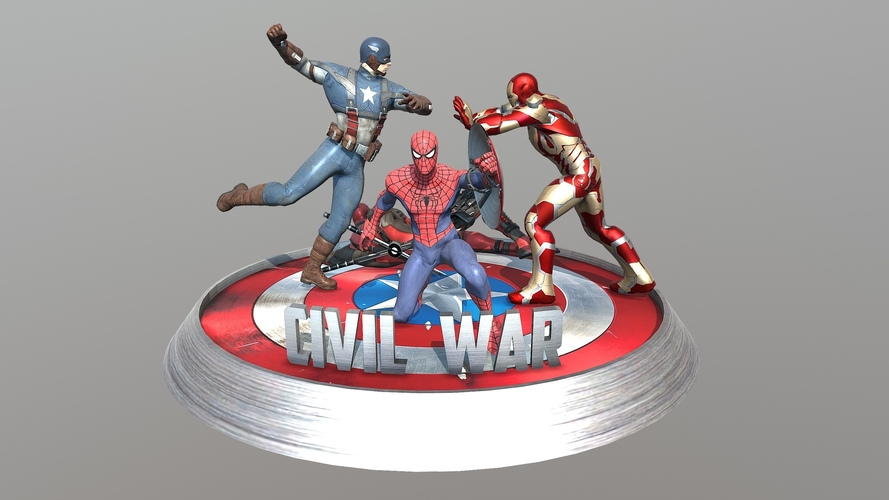 Civil war 3D Print 200246