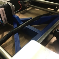 Small Anet A8 S Rear Frame Brace 3D Printing 200285