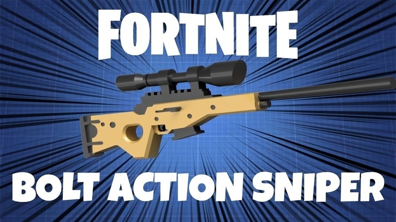 Fortnite Bolt Action Sniper (Full Sized)