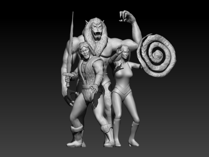 Thundaar The Barbarian 3D Print 200304