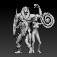 Small Thundaar The Barbarian 3D Printing 200304