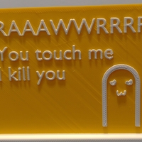 CR-10 Warning Sign - Thumbnail 4