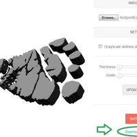 Baby Footprint Template - Thumbnail 4