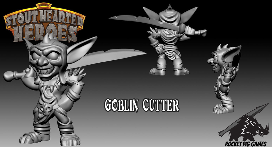 Rocket Pig Games Goblin Cutter 3D Print 200371