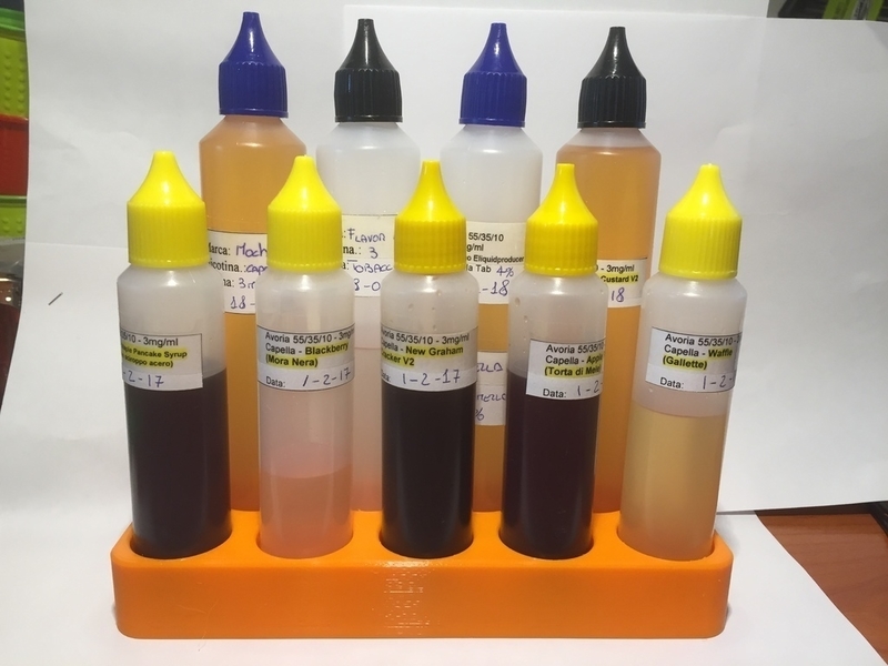 Liquid holder 4x100ml + 5x50ml