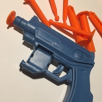 Small Dart gun 3D Printing 200464