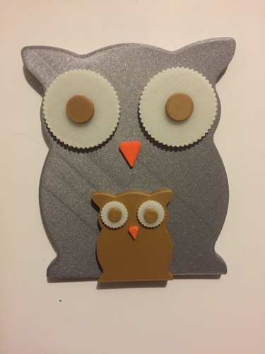 Modular Owl Magnetic 3D Print 200494