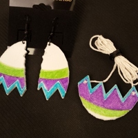 Cracked Easter Egg Jewelry Set - Thumbnail 6