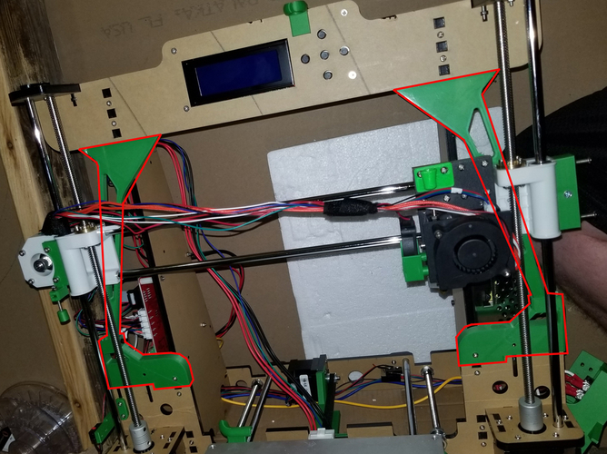 Alien3D - Minimal Anet A8 Safety & Structural Upgrades