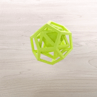 D20 inside icosahedron - Thumbnail 3