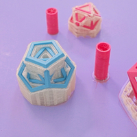 D20 inside icosahedron - Thumbnail 4