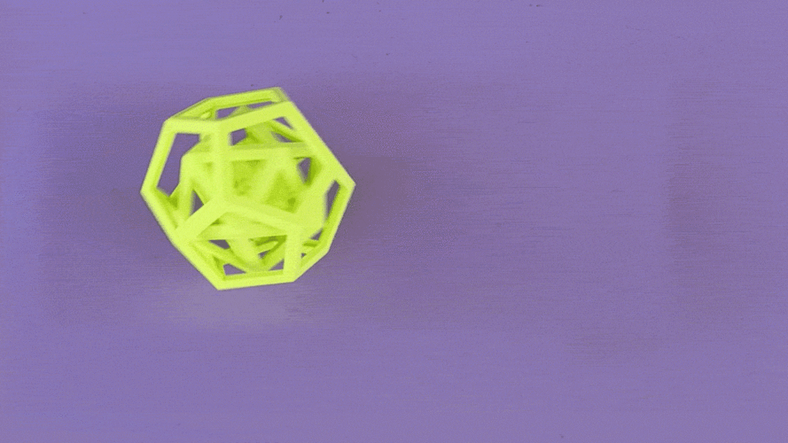 D20 inside icosahedron 3D Print 200549