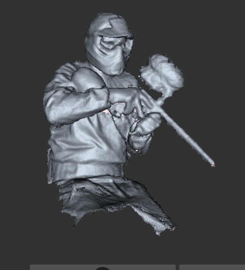 Paintball Player Scans