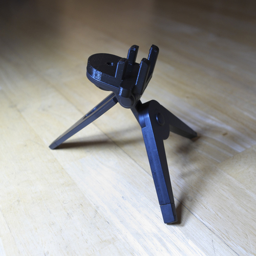 Mobile Phone Holder for small tripod 3D Print 200651