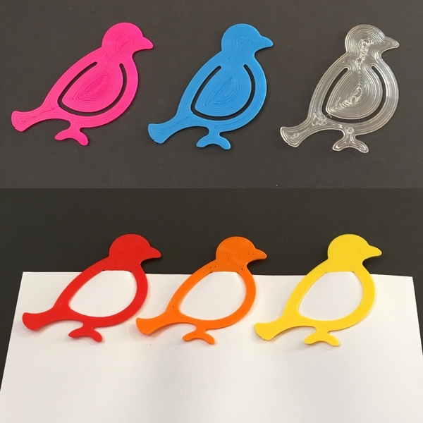 paperclip bird
