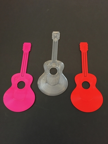 paperclip gitaar 3D Print 200749