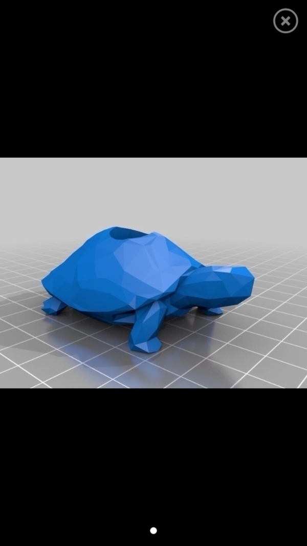 Low Poly Turtle Paracord Bead V2