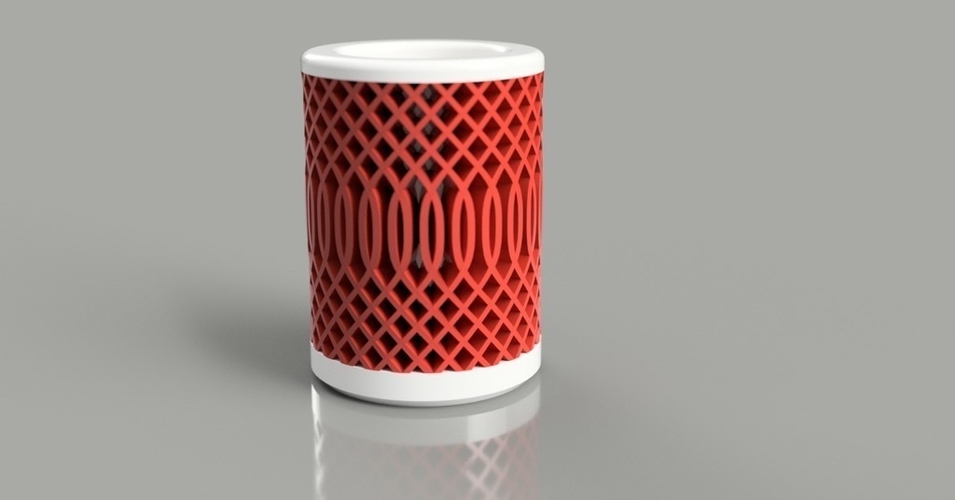 Dual Wave Vase 3D Print 200808