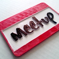 Small MEETUP sign 3D Printing 20083