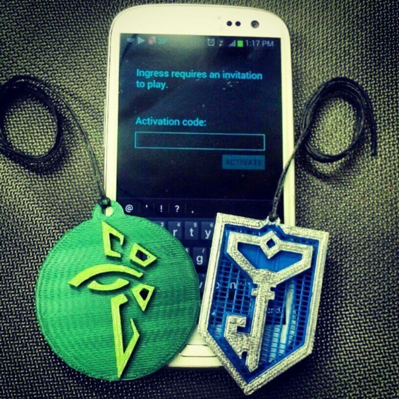 Ingress Faction Badges
