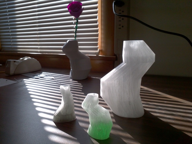 Wedding Vase 3D Print 20090