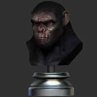 Small Koba Monkey 3D Printing 200978