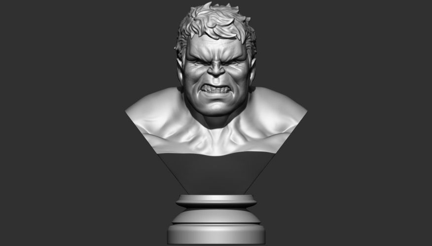 Hulk Bust 3D Print 200991