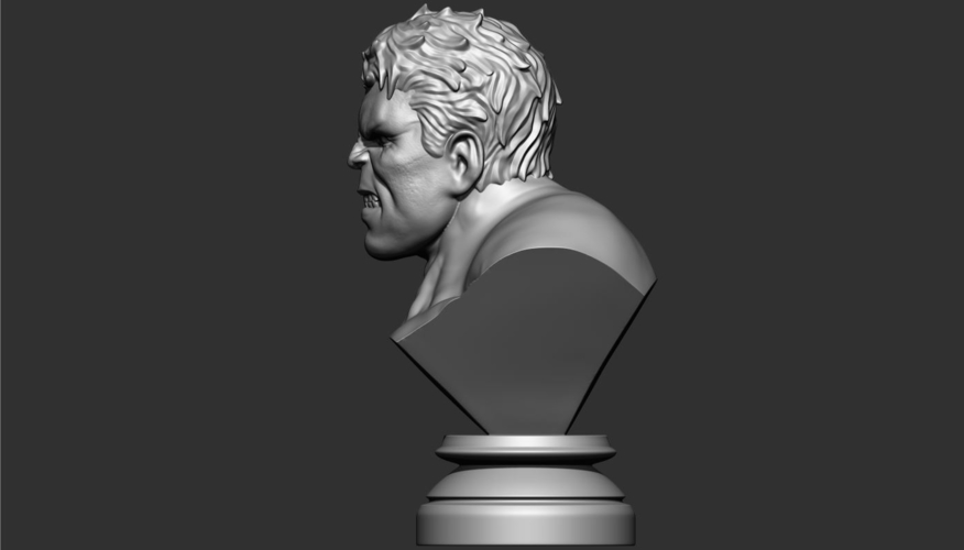 Hulk Bust 3D Print 200995