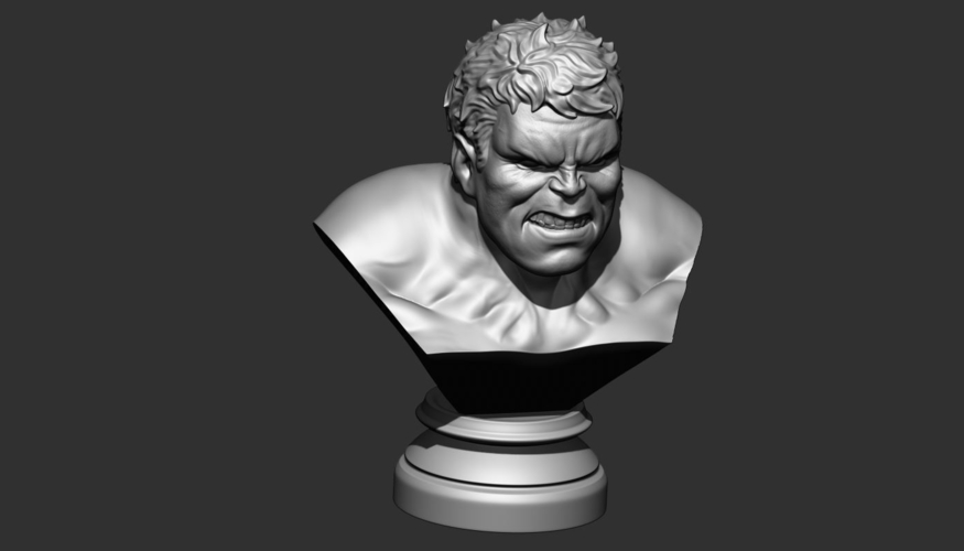 Hulk Bust 3D Print 200997