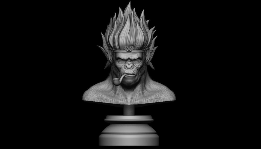 King Monkey 3D Print 201014