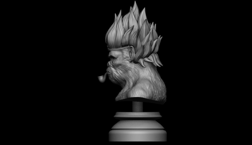 King Monkey 3D Print 201016
