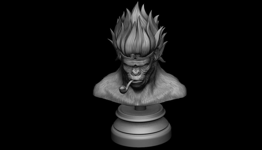 King Monkey 3D Print 201019
