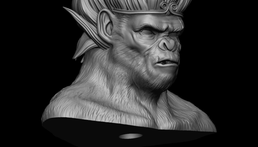 King Monkey 3D Print 201023